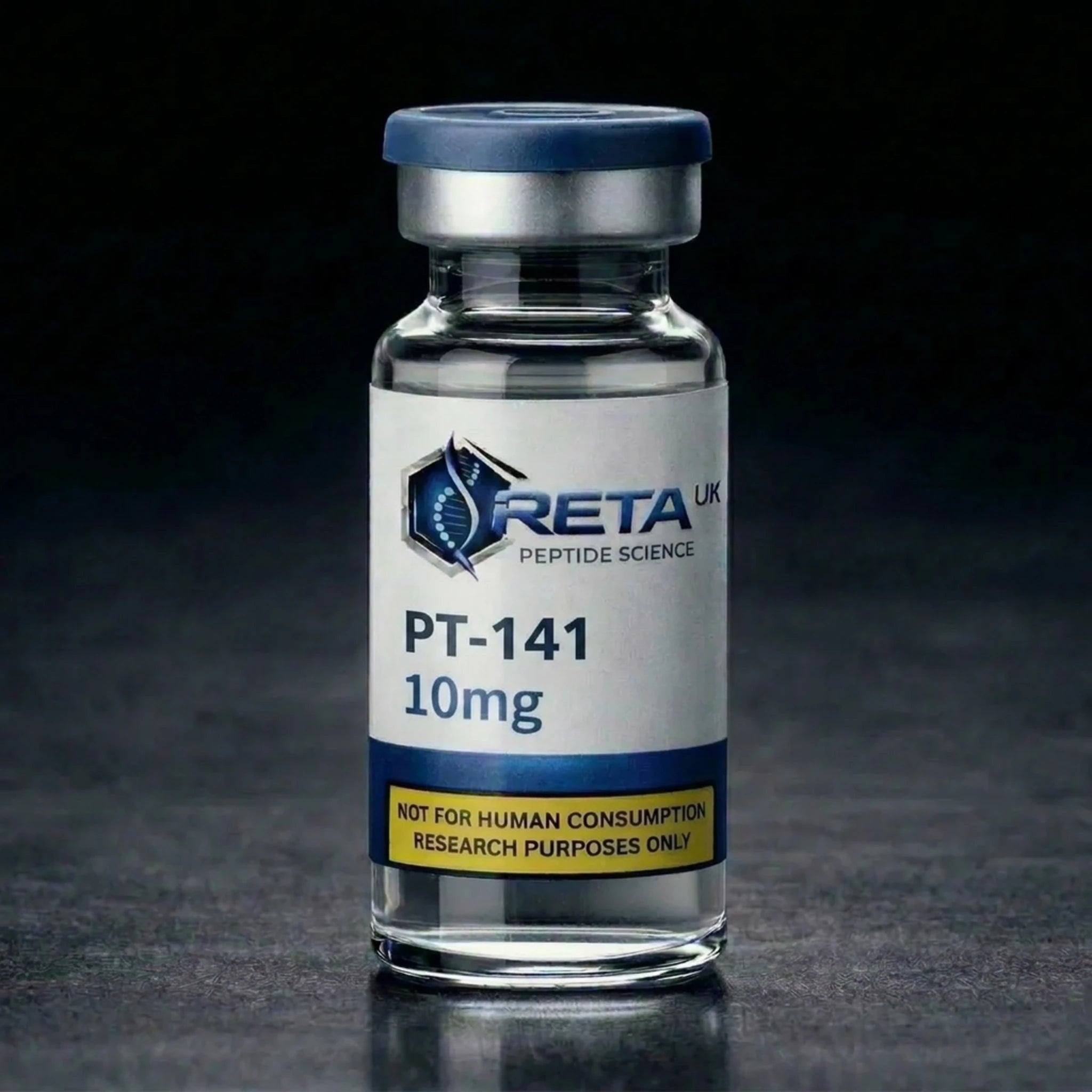 PT-141 Bremelanotide melanocortin research peptide vial 10mg — RETA UK