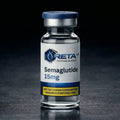 Semaglutide GLP-1 receptor agonist research peptide vial 15mg — RETA UK