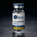 Tesamorelin GHRH analogue research peptide vial 10mg — RETA UK